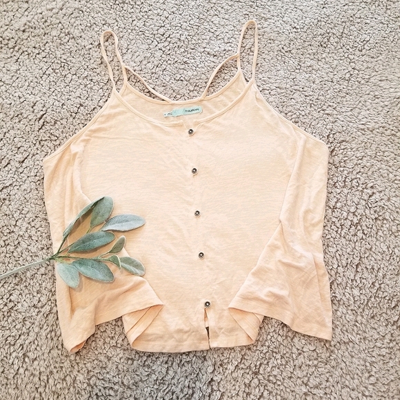 Maurices Tops - Peach Tank Top ◇ Maurice's ◇ XL Spaghetti Strap
